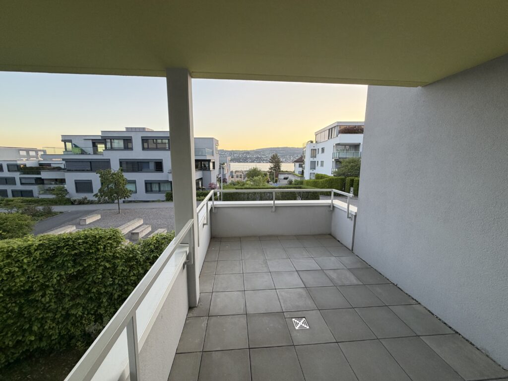 innen ausblick balkon